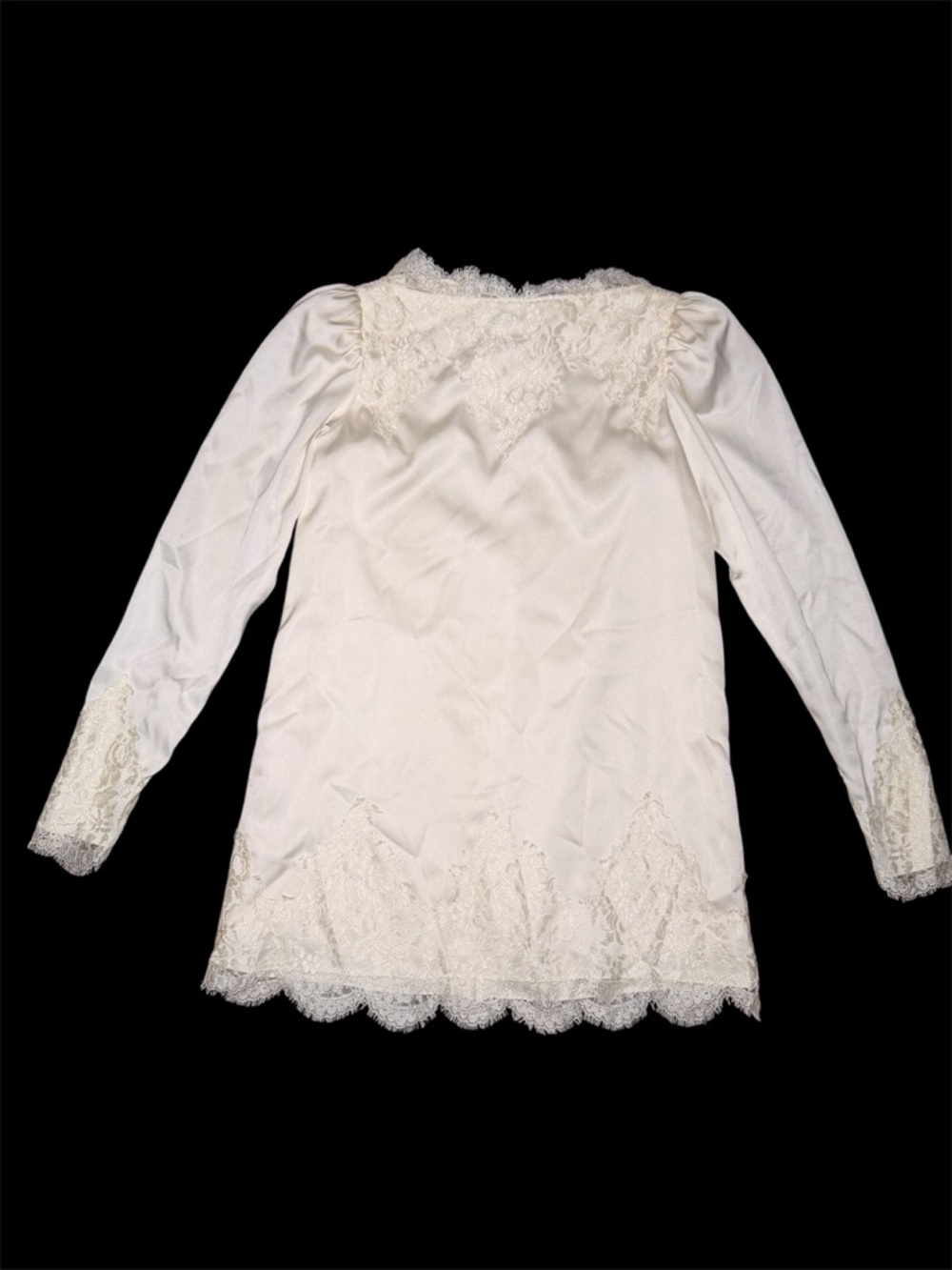 Vintage Wedding Set Size Small with Lace Details